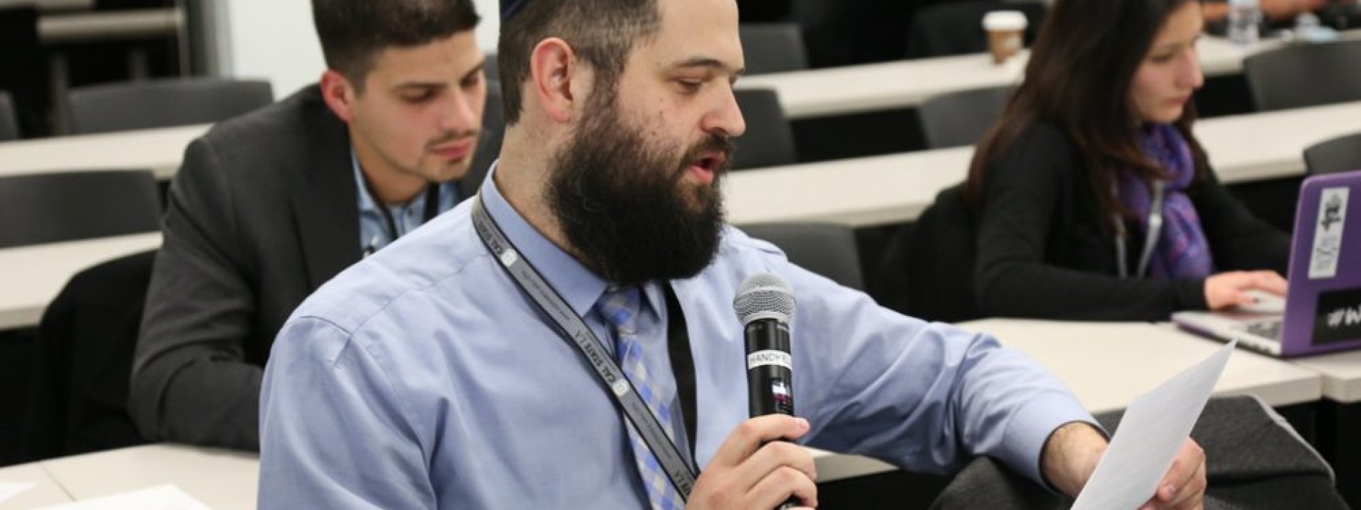 CivicU participant asking questions