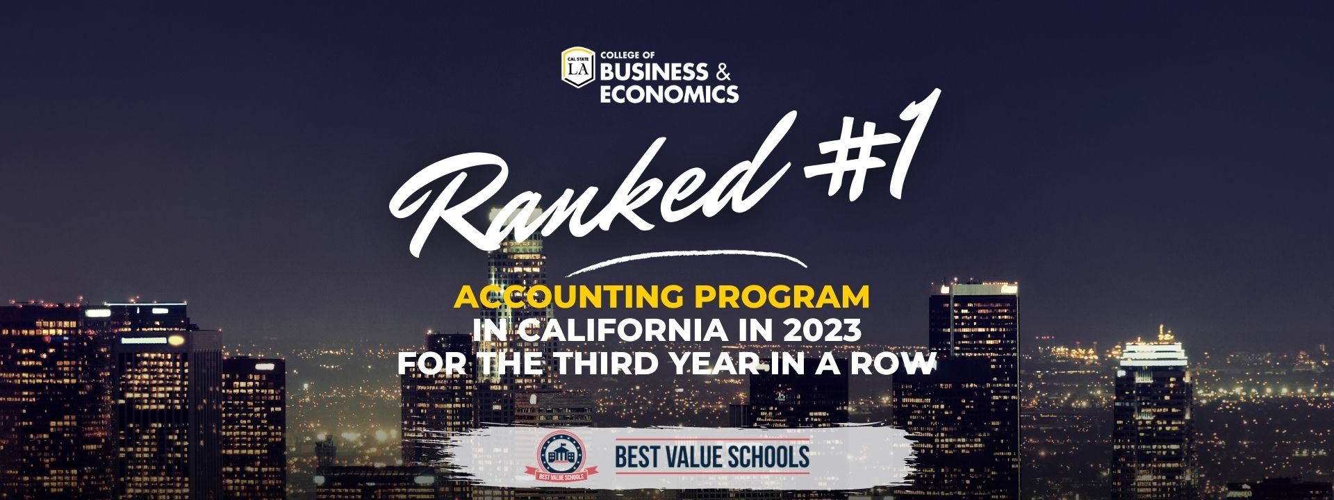 Ranked #1 MS Accounting Program