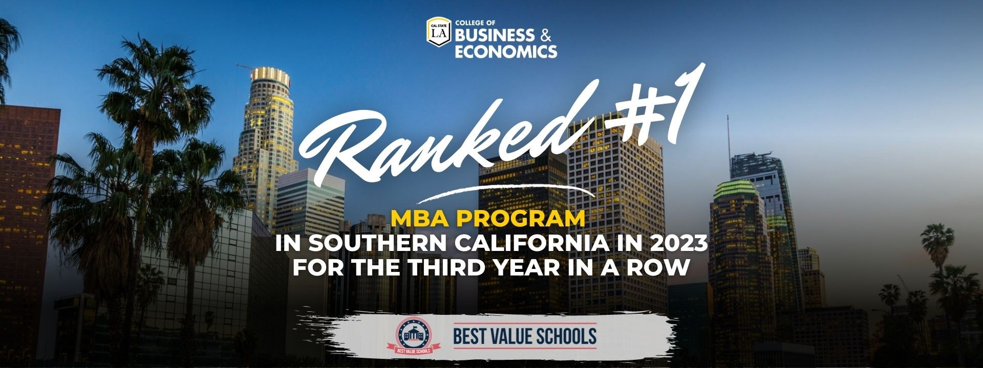 Ranked # 1 MBA