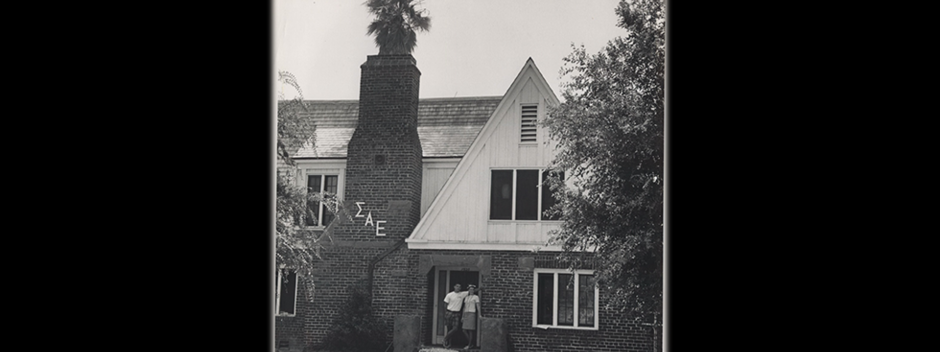 Cal State LA fraternity house in the 1950s