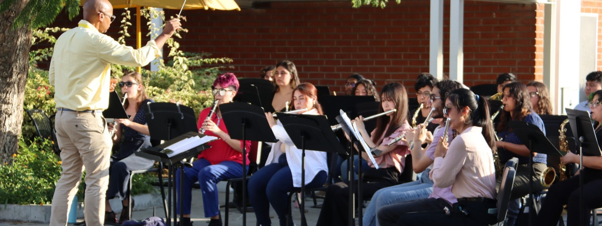 Wind Ensemble pop-up concert