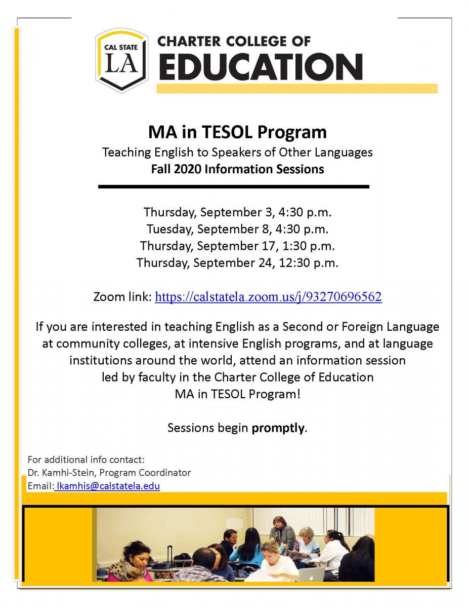 TESOL Flyer