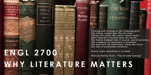 ENGL 2700 Why Literature Matters (3) (wi)