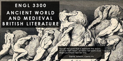 ENGL 3300 Ancient World and Medieval British Literature