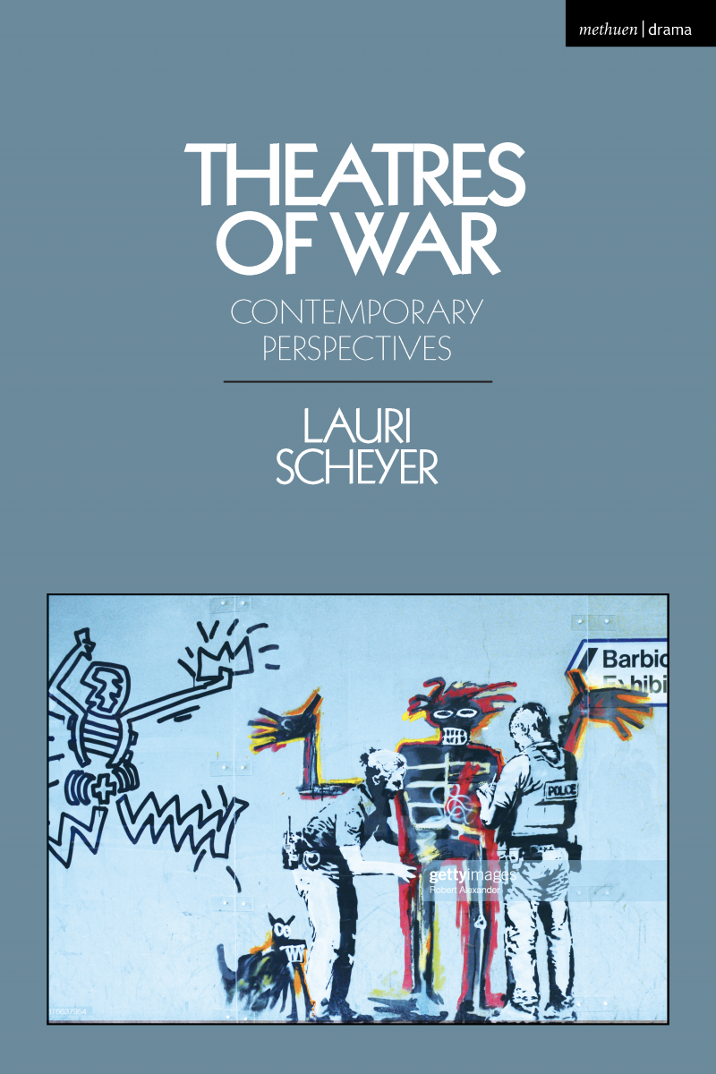 Theatres Of War Cover depicting crude drawing of warrior
