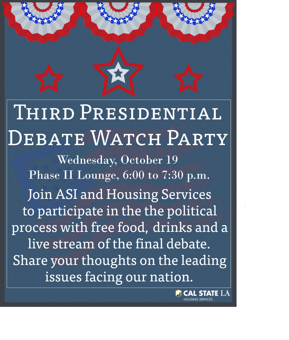 Presidential Debate Party