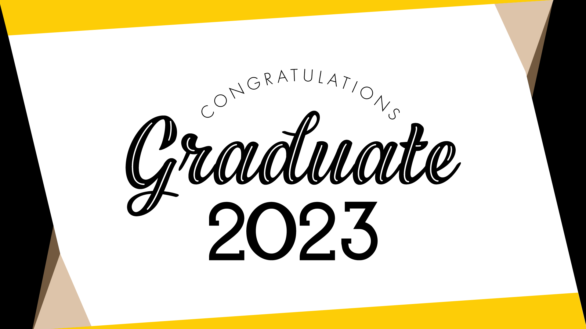 Congratulations class of 2023