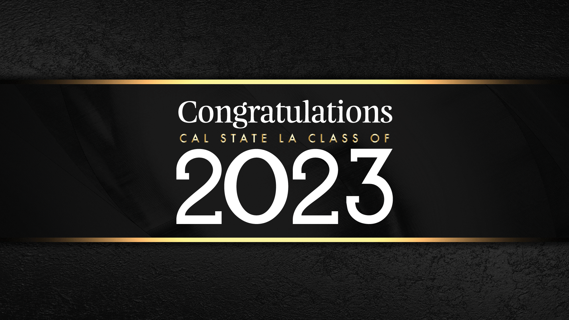 Congratulations class of 2023 (dark design)