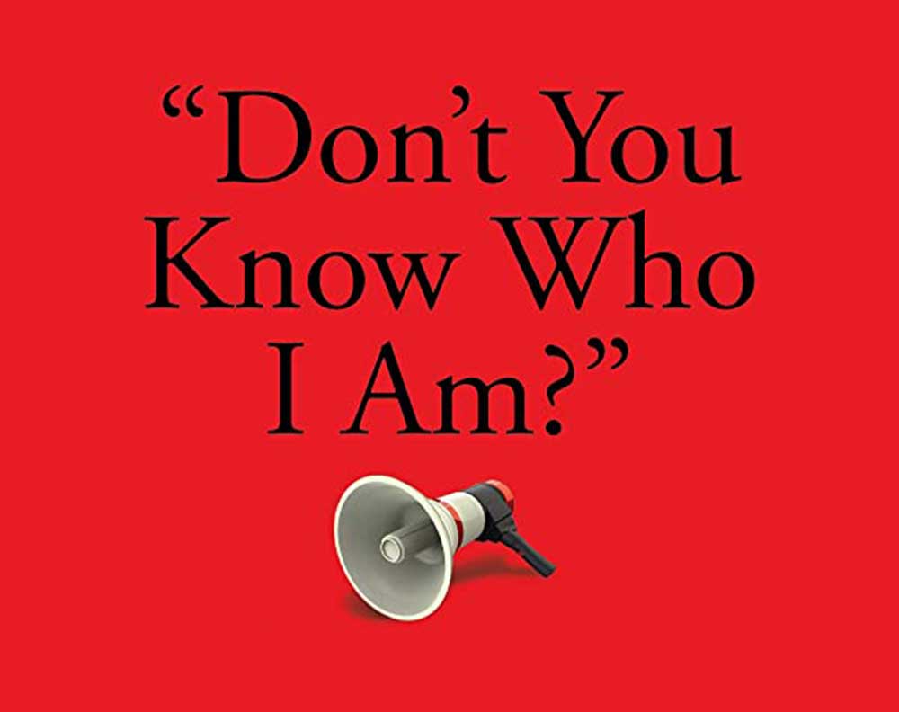 Don't you know who I am book cover