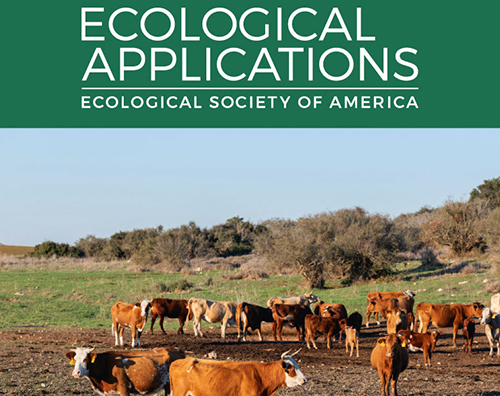 Cover of Ecological Applications journal