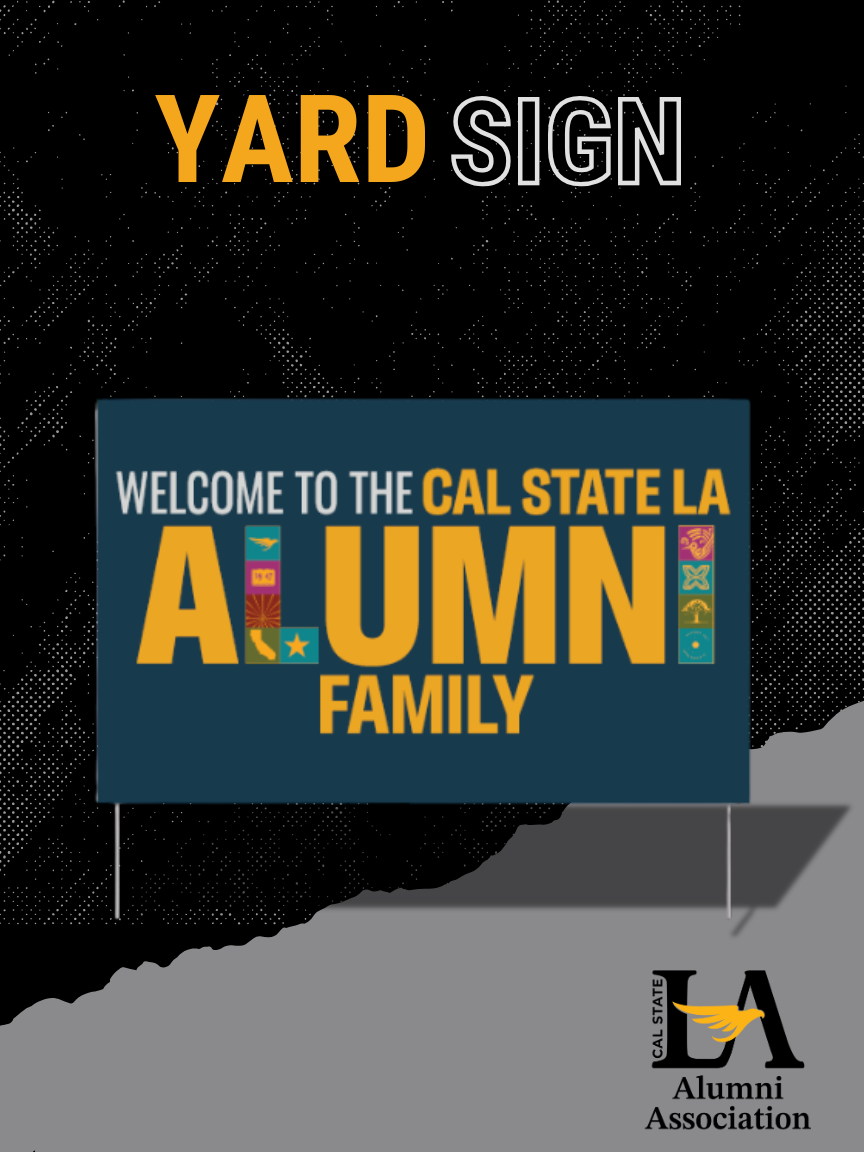 Grad Pack yard sign